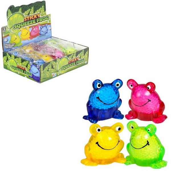 TR07482 Squeeze Sticky Frog